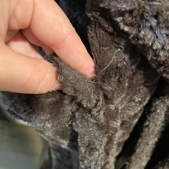 Soma plush robe chocolate brown - Picture 4 of 4